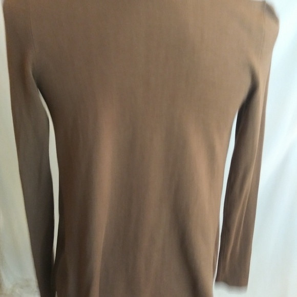 INC tan fringed faux suede wrap jacket size XS - Picture 3 of 6